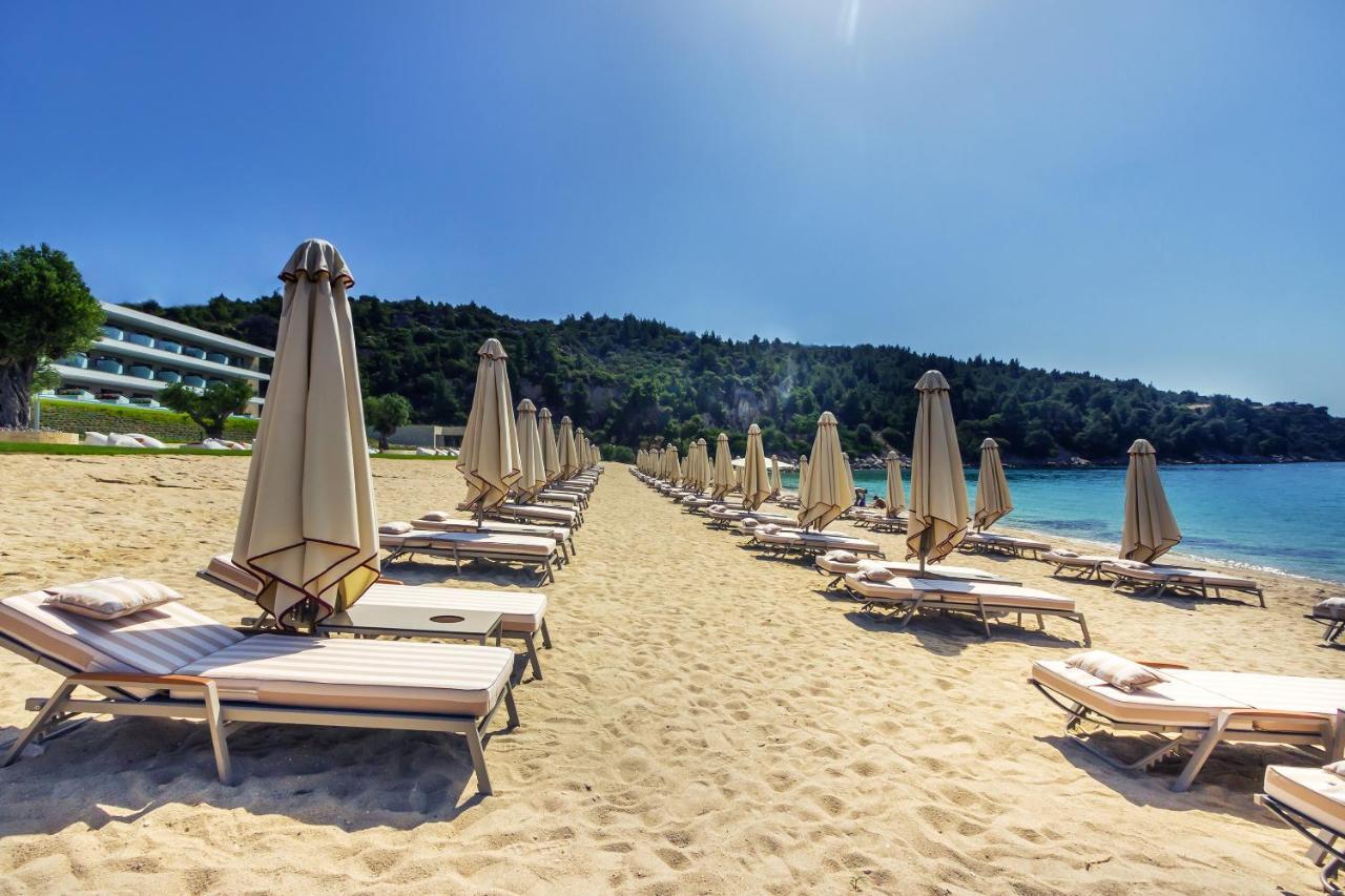 Ammoa Luxury Hotel & Spa Resort Nikíti Eksteriør bilde Beach at Porto Katsiki