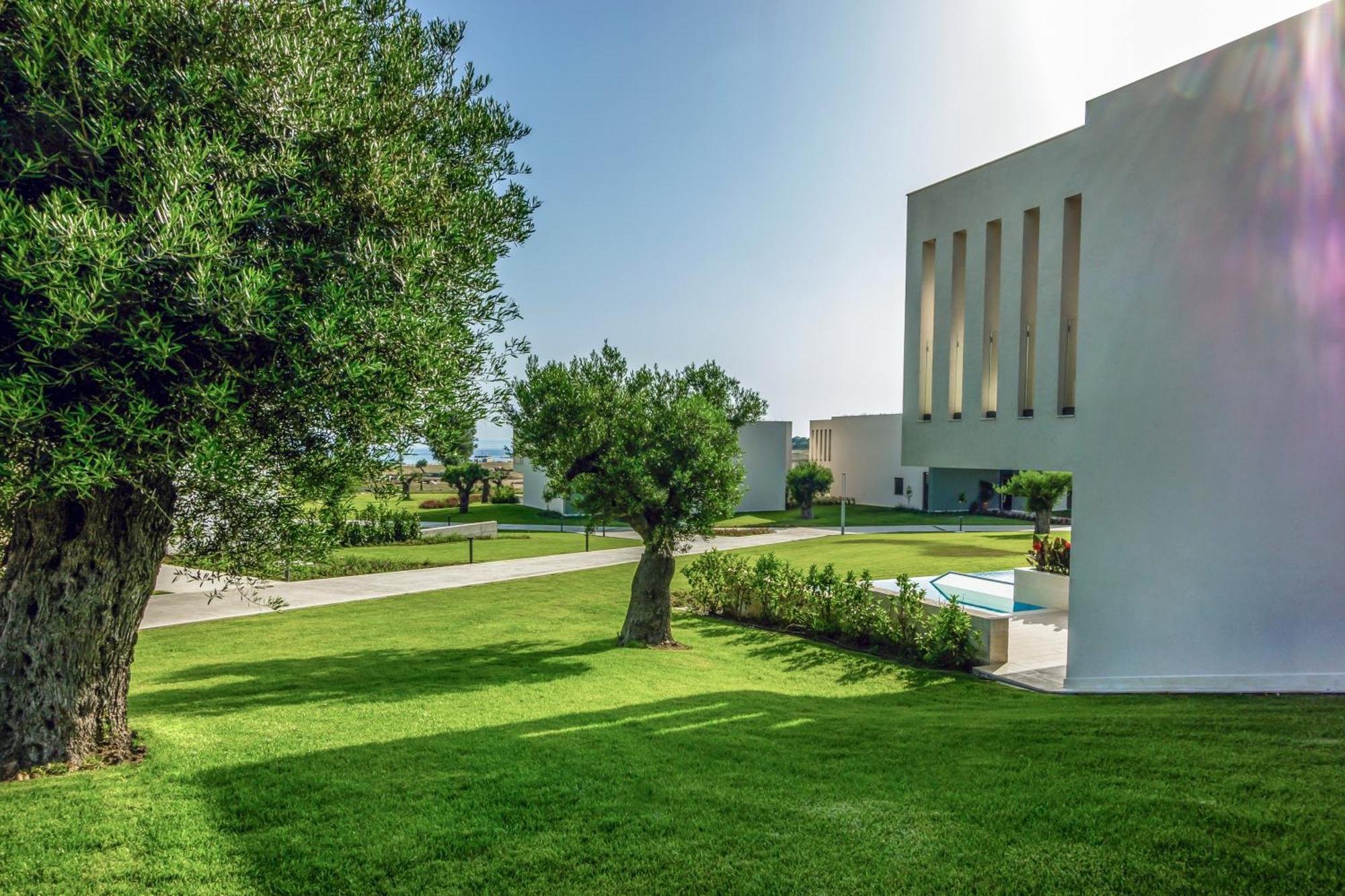 Ammoa Luxury Hotel & Spa Resort Nikíti Eksteriør bilde The campus of the University of Patras